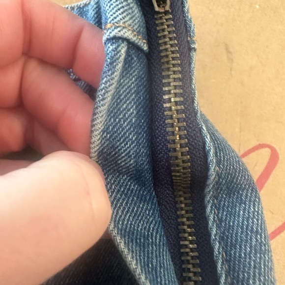 Honey Punch one of a kind denim jean skirt Small - Picture 6 of 6